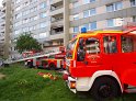 Feuer Balkon Koeln Brueck Europaring P07